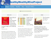 Tablet Screenshot of healthywealthywiseproject.com